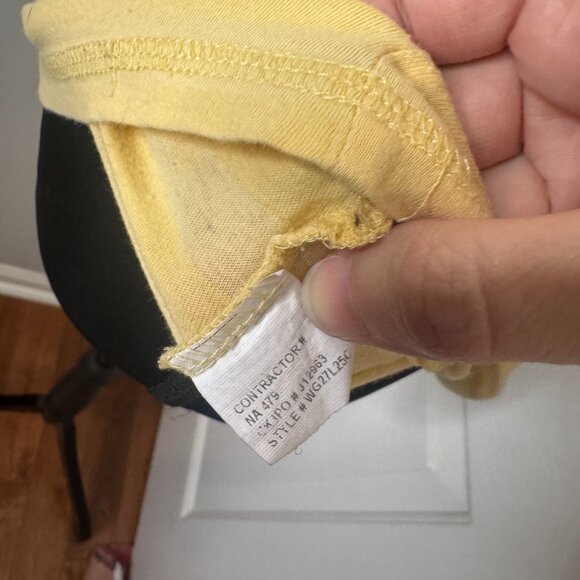 Calvin Klein Jeans, Small Yellow Shirt - Picture 5 of 8